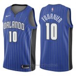 Maglia Orlando Magic Evan Fournier NO 10 Icon 2017-18 Blu