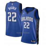 Maglia Orlando Magic Franz Wagner #22 Statement 2022-23 Blu