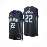 Maglia Orlando Magic Franz Wagner No 22 Icon 2024-25 Nero
