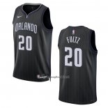 Maglia Orlando Magic Markelle Fultz #20 Citta 2022-23 Nero