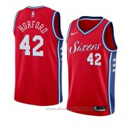 Maglia Philadelphia 76ers Al Horford NO 42 Statement 2019-20 Rosso