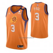 Maglia Phoenix Suns Chris Paul #3 Statement 2021 Arancione