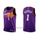 Maglia Phoenix Suns Devin Booker #1 Classic 2022-23 Viola