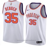 Maglia Phoenix Suns Dragan Bender NO 35 Hardwood Classic 2018 Bianco