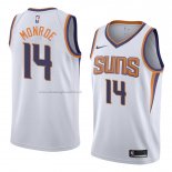 Maglia Phoenix Suns Greg Monroe NO 14 Association 2018 Bianco