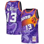 Maglia Phoenix Suns Steve Nash #13 Asian Heritage Throwback 1996-97 Viola