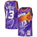 Maglia Phoenix Suns Steve Nash #13 Asian Heritage Throwback 1996-97 Viola