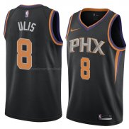 Maglia Phoenix Suns Tyler Ulis NO 8 Statement 2018 Nero