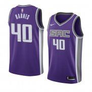 Maglia Sacramento Kings Harrison Barnes NO 40 Icon 2018 Viola