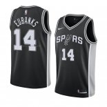 Maglia San Antonio Spurs Drew Eubanks NO 14 Icon 2018 Nero