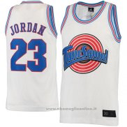 Maglia Tune Squad Michael Jordan NO 23 Bianco