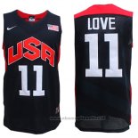 Maglia USA 2012 Kevin Love NO 11 Nero