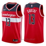 Maglia Washington Wizards Marcin Gortat NO 13 Icon 2017-18 Rosso