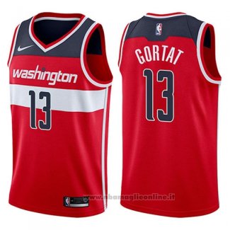 Maglia Washington Wizards Marcin Gortat NO 13 Icon 2017-18 Rosso