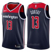 Maglia Washington Wizards Marcin Gortat NO 13 Statement 2017-18 Blu