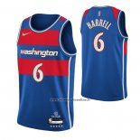 Maglia Washington Wizards Montrezl Harrell #6 Citta 2021-22 Blu