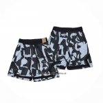 Pantaloncini Jordan Just Don Nero Grigio2