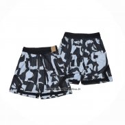 Pantaloncini Jordan Just Don Nero Grigio2