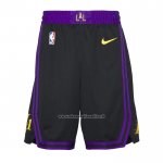 Pantaloncini Los Angeles Lakers Citta 2025-26 Nero