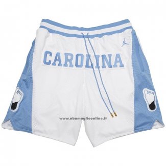 Pantaloncini NCAA North Carolina Tar Heels Bianco