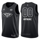 Maglia All Star 2018 New Orleans Pelicans Nike Personalizzate Nero