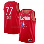 Maglia All Star 2020 Dallas Mavericks Luka Doncic NO 77 Rosso
