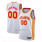 Maglia Atlanta Hawks Personalizzate Association 2020-21 Bianco
