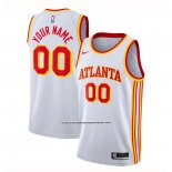 Maglia Atlanta Hawks Personalizzate Association 2020-21 Bianco