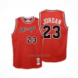 Maglia Bambino Chicago Bulls Michael Jordan No 23 Mitchell & Ness 1984-85 Rosso