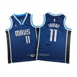 Maglia Bambino Dallas Mavericks Kyrie Irving No 11 Blu