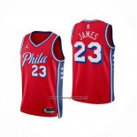Maglia Bambino Philadelphia 76ers Lebron James No 23 Statement 2025-26 Rosso