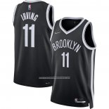 Maglia Brooklyn Nets Kyrie Irving #11 Icon 2021-22 Nero