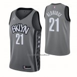 Maglia Brooklyn Nets Lamarcus Aldridge #21 Statement 2021 Grigio