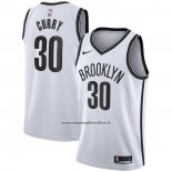 Maglia Brooklyn Nets Seth Curry #30 Association 2020 Bianco