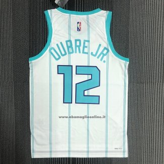 Maglia Charlotte Hornets Kelly Oubre JR. #12 Citta 2021-22 Blu