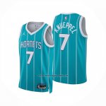 Maglia Charlotte Hornets Kon Knueppel No 7 Icon 2025-26 Verde