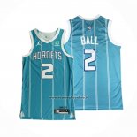 Maglia Charlotte Hornets Lamelo Ball #2 Icon Autentico 2020-21 Verde