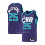 Maglia Charlotte Hornets P.J. Washington #25 Statement 2020-21 Viola