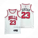 Maglia Chicago Bulls Michael Jordan #23 Association 2021 Bianco