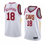 Maglia Cleveland Cavaliers Matthew Dellavedova NO 18 Association 2018 Bianco