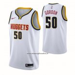 Maglia Denver Nuggets Aaron Gordon #50 Association 2021 Bianco