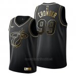 Maglia Golden Edition Miami Heat Jae Crowder NO 99 2019-20 Nero