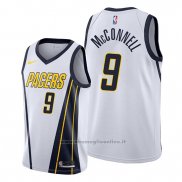 Maglia Indiana Pacers T.j. Mcconnell NO 9 Earned 2019-20 Bianco