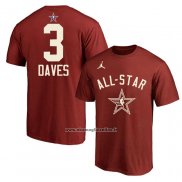 Maglia Manica Corta All Star 2024 Anthony Davis Rosso