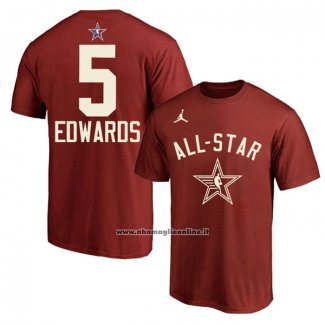 Maglia Manica Corta All Star 2024 Anthony Edwards Rosso