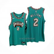 Maglia Memphis Grizzlies Jason Williams #2 Classic Autentico Verde