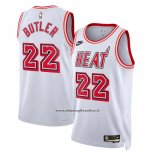 Maglia Miami Heat Jimmy Butler #22 Classic 2022-23 Bianco