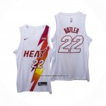 Maglia Miami Heat Jimmy Butler #22 Fashion Royalty Bianco