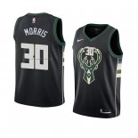 Maglia Milwaukee Bucks Jaylen Morris NO 30 Statement 2018 Nero