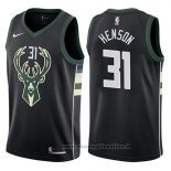 Maglia Milwaukee Bucks John Henson NO 31 Statement 2017-18 Nero